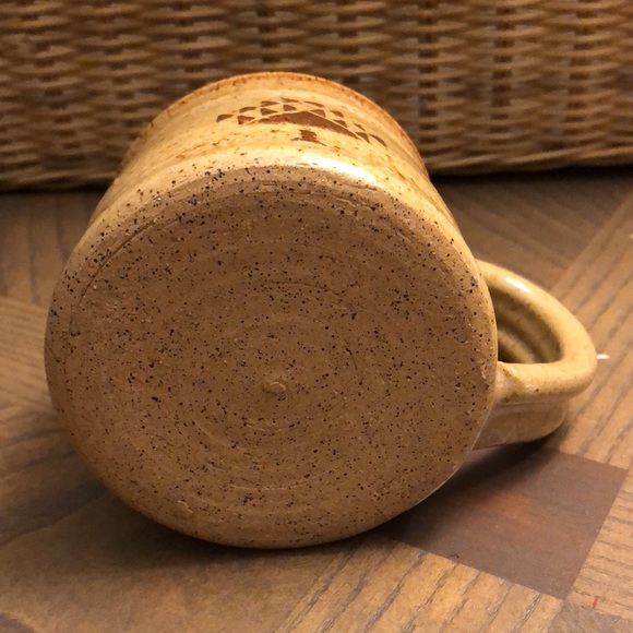 Pottery stoneware coffee mug - Picture 4 of 7